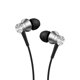 thumbnail image 1 of Auriculares intraurales 1MORE E1009-SV Piston Fit con micrófono, color plateado, 1 of 8