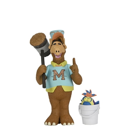 Figura De Acción Neca Alf Toony Clásico 15 Cm - Alf Béisbol