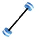 thumbnail image 2 of Mancuernas De Agua Ejercicio De Piscina EVA Barra Acuática Para Hombres Mujeres Deportes Acuáticos Color Azul Estándar, 2 of 5