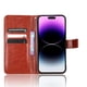 thumbnail image 3 of Funda tipo libro para iPhone 15 PRO, cartera todo‑en‑uno, funda multifuncional con tarjetero y correa de muñeca desmontable, 3 of 4