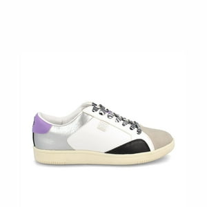 Zapatilla Mujer Bata Red Label Cleo Co Blanco - Plateado