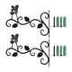 thumbnail image 1 of Canastos Colgantes Para Colgar En La Pared (2 unidades), Colgador De Plantas Con Ganchos, Hada De Pie De 3 Hojas, 1 of 3