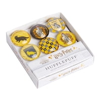 Insight - Harry Potter: Set Imanes De Cristal Diseño Hufflepuff (Set 6 Uds)