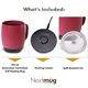 thumbnail image 3 of Taza de café Nextmug con temperatura controlada, autocalentable, 400 ml, 3 of 7
