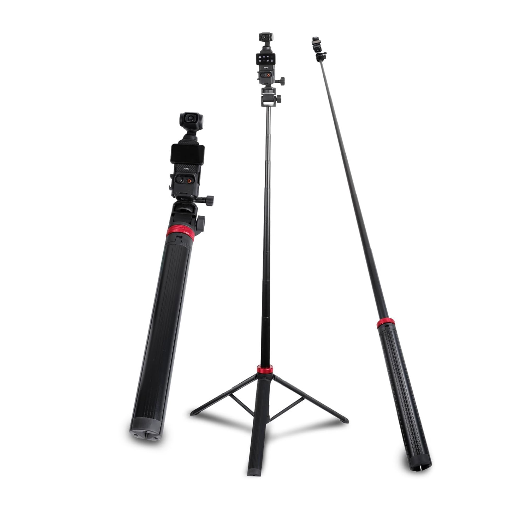Trípode Y Selfie Stick De 80 Pulgadas Para Dji Osmo Pocket 3 Leenconghui