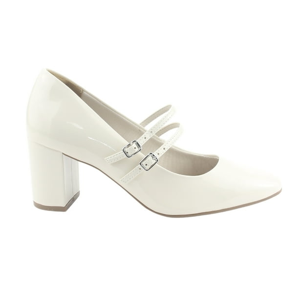 Zapato Via Marte Mujer 153-001-01 Blanco Casual