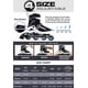 thumbnail image 3 of Patines en línea PAPAISON ajustables para niños y adultos con iluminación, 3 of 7