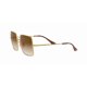 thumbnail image 4 of Gafas de sol Ray-Ban RB1971 cuadradas dorado/transparente marrón degradado, 4 of 9