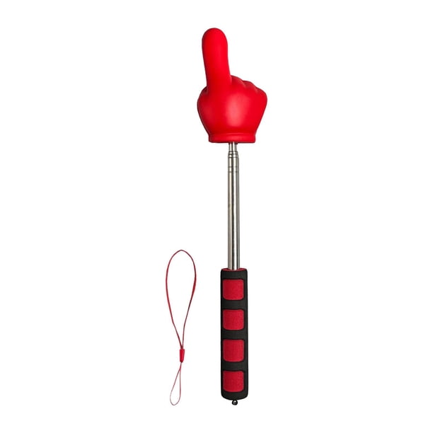 Puntero Telescópico Para Maestros Extensible Para Reuniones Presentación De Jardín De Infantes Rojo