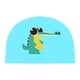 thumbnail image 5 of Nadar Ni?os Ba?arse Nadar Sombrero Ni?a Ni?o Estampado Animal Cocodrilo Azul, 5 of 5