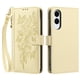 thumbnail image 2 of Funda Billetera Floral en Relieve samsung galaxy S25 edge con Tarjetero y Cremallera Blanco, 2 of 6