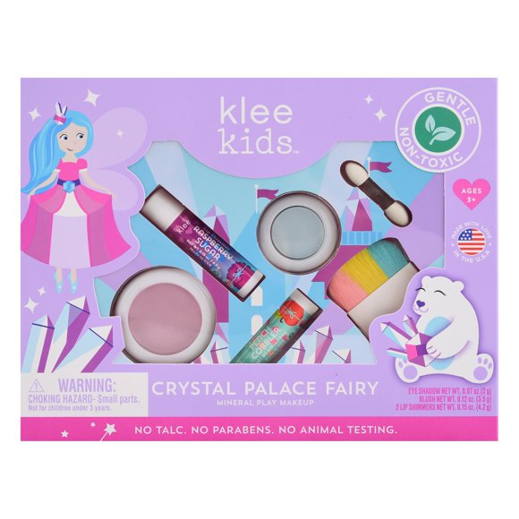 Kit de Maquillaje Infantil Klee Naturals Hada del Palacio de Cristal