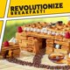 thumbnail image 5 of Máquina para hacer gofres Waffle ¡Guau! Antiadherente eléctrico Building Brick, 5 of 9