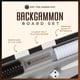 thumbnail image 2 of Set de backgammon Get The Games Out Top, talla de viaje, negro, 2 of 8