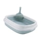 thumbnail image 5 of Caja De Arena Para Gatos, Caja De Arena Con Borde Alto, Inodoro Portátil Duradero Para Cachorros, Azul Grande, 5 of 5