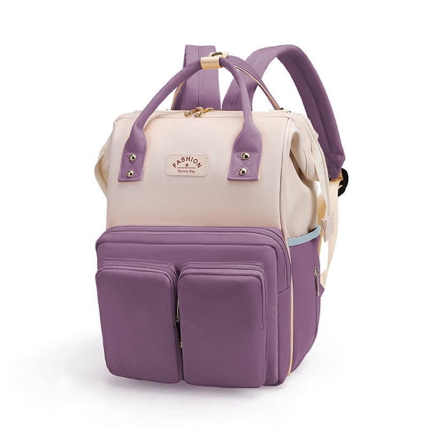 Stay Organized and Stylish with Our Multi-Functional Waterproof Baby Nappy Bag and Travel Backpack - Perfect for Outdoor Adventures and Baby Care!