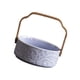 thumbnail image 1 of Canasto De Frutas De Cerámica Decorativa, Canasto Para Servir Alimentos Para La Mesa De La Sala De Estar, Picnics, Violeta, 1 of 3