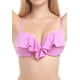 thumbnail image 1 of Bikini con vuelos morado Talla L, 1 of 4