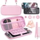 thumbnail image 1 of Estuche de viaje 10 en 1 para accesorios del Switch 2 con cubierta protectora, protector de pantalla de vidrio, soporte ajustable y tapas de agarre para pulgar, 1 of 7