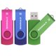 thumbnail image 1 of Pendrive SIMMAX 32 GB USB 2.0 Pack de 3 (Rosa/Azul/Verde), 1 of 7