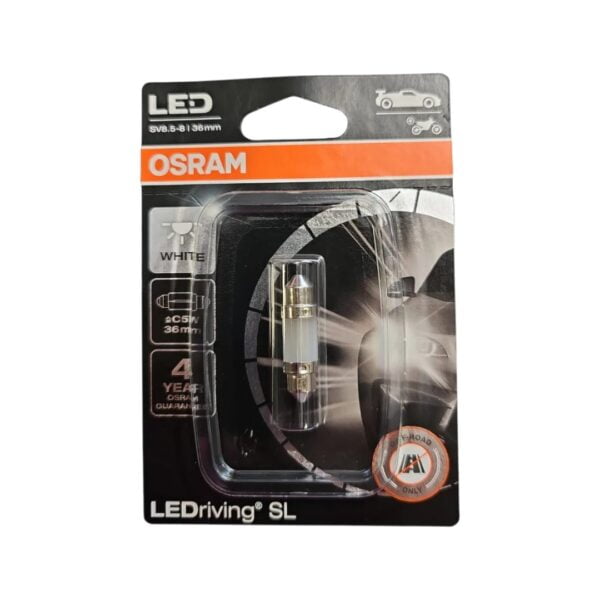 Ampolleta Led Osram C5w 36mm