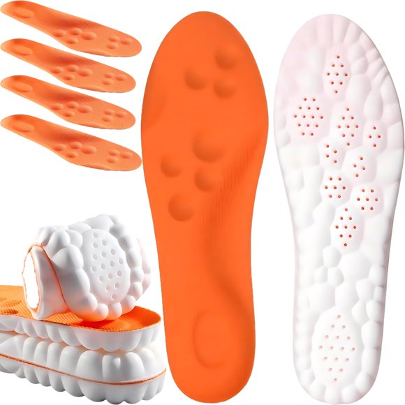 Plantillas Sckoemo 4D Cloud de espuma viscoelástica anti-fatiga (2 pares)