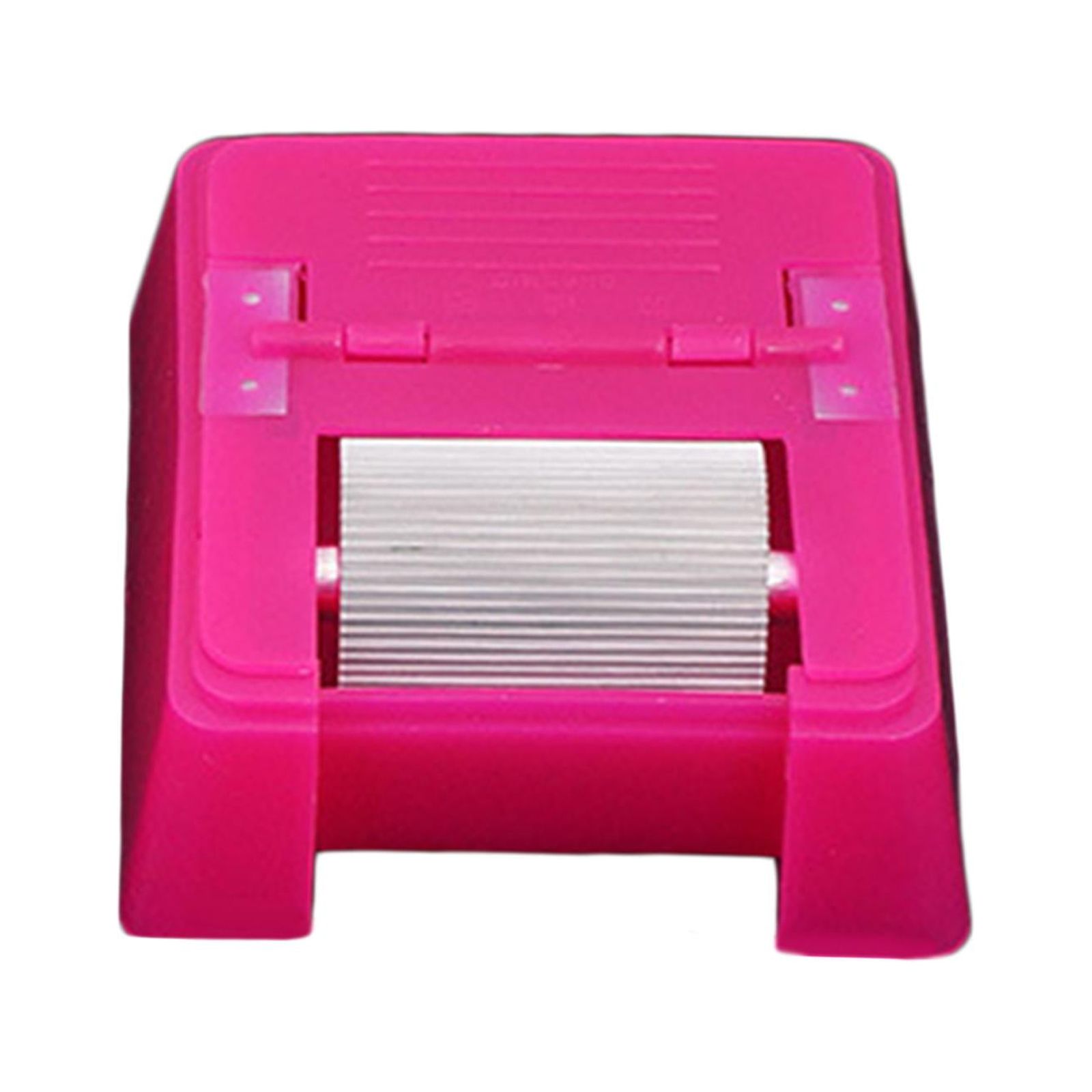 Magideal - Caja De Borde De Aceite, Caja De Pintura De Borde De Cuero, Herramienta Para Artesanía De Cuero, Rodillo De Borde De Cuero Portátil Fácil De Usar, Caj Rodillo De Grano Medio