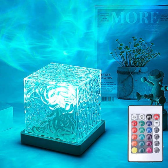 Proyector de luz Growalleter Ocean Wave de 16 colores con control