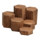thumbnail image 5 of 6 Expositores De Madera Hexagonales Para Joyería, Vitrinas, Alimentos, Color Carbón, 5 of 5
