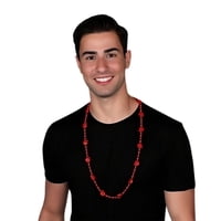 Collares Blinkee Para Casco De Fútbol Americano, 12 Unidades, Color Rojo