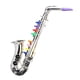 thumbnail image 1 of Mini Instrumentos De Saxofón Musical De Simulación De 8 Notas Para Ni?os A Partir De 3 A?os Plata A, 1 of 5