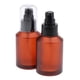 thumbnail image 2 of 2 piezas de bomba de pulverización vacía botella de loción rellenable lociones de vidrio botella 60 ml, 2 of 5