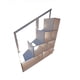 thumbnail image 2 of Escalera con cajones libres Tono Blanco, 2 of 3