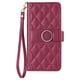 thumbnail image 1 of Funda Acolchada con Anilla y Correa para Samsung Galaxy S21 FE Slots para Tarjetas Rojo, 1 of 5