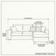 thumbnail image 3 of Seccional Intercambiable Burton Blanco cuero sintetico, 3 of 4
