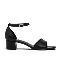 Sandalia Taco Negra Fiesta Mujer Weide Qiu238