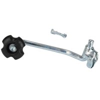 Magideal - Accesorios De Repuesto Para Manija De Elevación De Gato, Para Vehículos Recreativos, Automóviles Y Reparación De Automóviles. Incluye Perno, Compatibl Negro