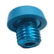 thumbnail image 2 of Tapón Inferior Para Taco De Billar, Almohadilla De Protección Práctica, Parachoques De Goma Para Taco De Billar, Color Azul, 2 of 3