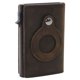 thumbnail image 2 of Cartera De Cuero Minimalista Delgada Tarjetero Con Bloqueo RFID Monedero En Efectivo Café, 2 of 5