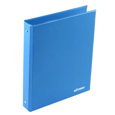 Motarro - Archivador Fc De Pvc Con 4 Anillos Carpeta Organizadora