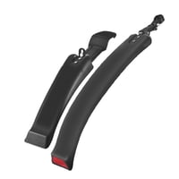 Magideal - Guardabarros Delanteros Y Traseros Para Bicicleta, Fácil Instalación, Guardabarros Delanteros Y Traseros Portátiles Para Accesorios De Reparación De B Hebilla De Plástico