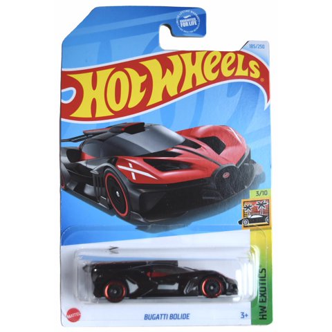 Auto Fundido A Presión Hot Wheels Bugatti Bolide Hw Exotics A Escala 1:64