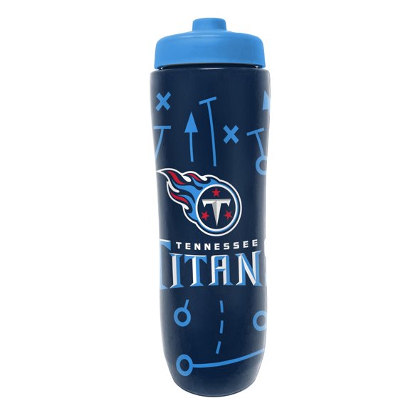 Botella de Agua Party Animal Tennessee Titans 946 ml Squeezable