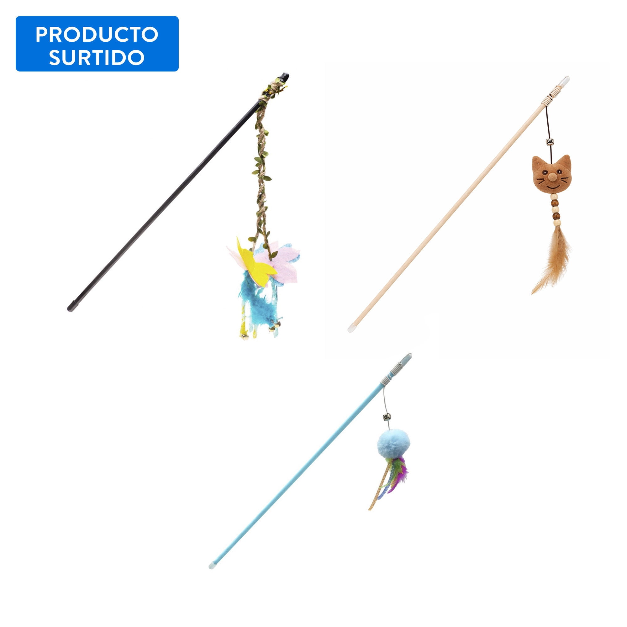 Juguete Para Gato Caña, Producto Surtido 1 Un Buddy Pet