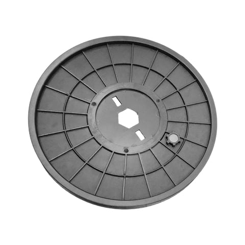 Magideal - Bicicletas De Ejercicio Cinturón De Transmisión Disco Estacionario Part Part Part Party Herramientas, Disco De Rueda Dinámica De Cinturón Para Bicicle Diámetro 24 Cm