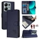 thumbnail image 1 of Funda tipo cartera FOXDOCK para Xiaomi Redmi Note 13 Pro 4G con soporte, ranuras, RFID, diseño de gato, 1 of 5