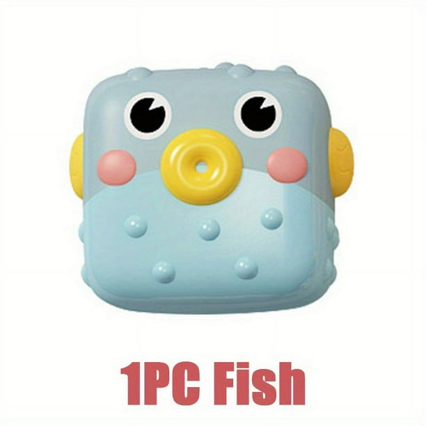 Baby Soft Rubber Animal Building Blocks Stacking Toys Water Game Float Shower Early Education Educational Silicone Toys Gifts For Kids