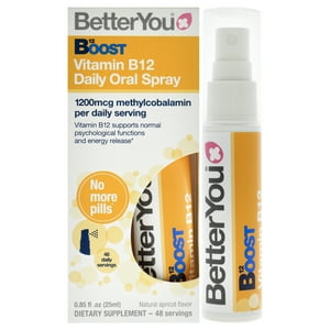 Spray Oral Boost Con Vitamina B12 De Betteryou Para Unisex - Spray De 0,85 Oz