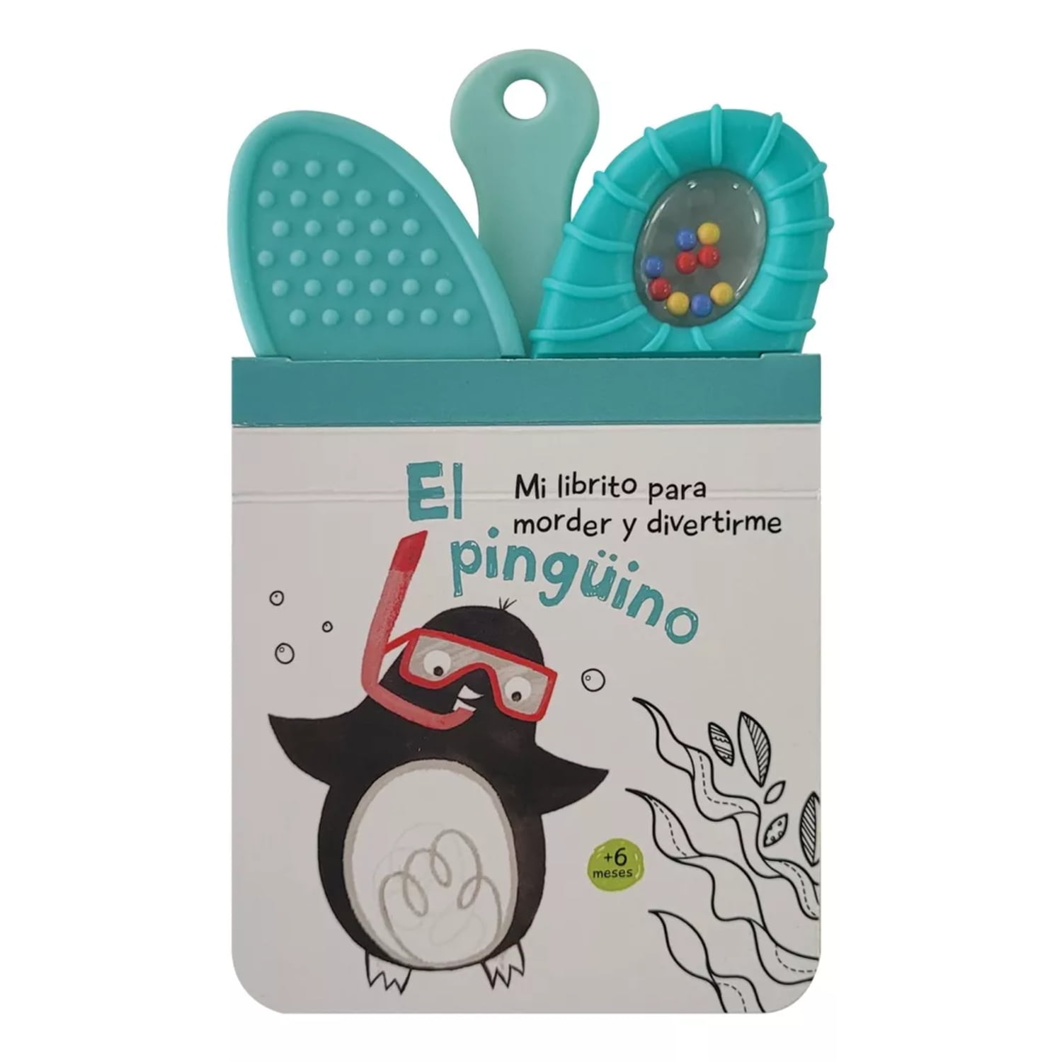 Catapulta Editores - El Pingüino: Mi Librito Para Morder Y Divertirme