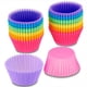 thumbnail image 1 of 24pcs, Silicone Muffin Cups, Colorful Cupcake Cups, Reusable Cupcake Liners, Muffin Molds, Baking Tools, Kitchen Gadgets, Kitchen Accessories, Home Kitchen Items, 1 of 4